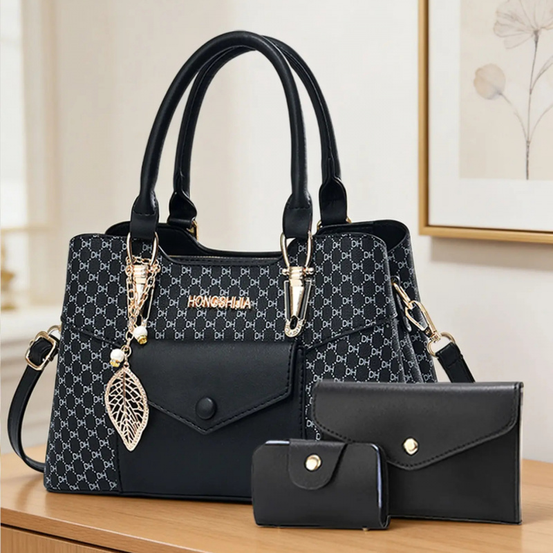 Luxury Bags With Zipper - Bolsos tote de gran capacidad con