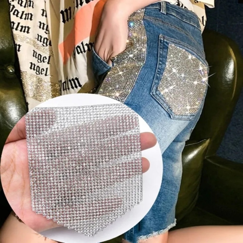 Luxury Bags And Shoes - Parches de diamantes de imitación de
