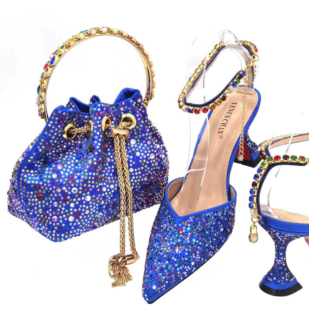 Luxury Bags And Shoes - Conjunto de zapatos puntiagudos y bolso