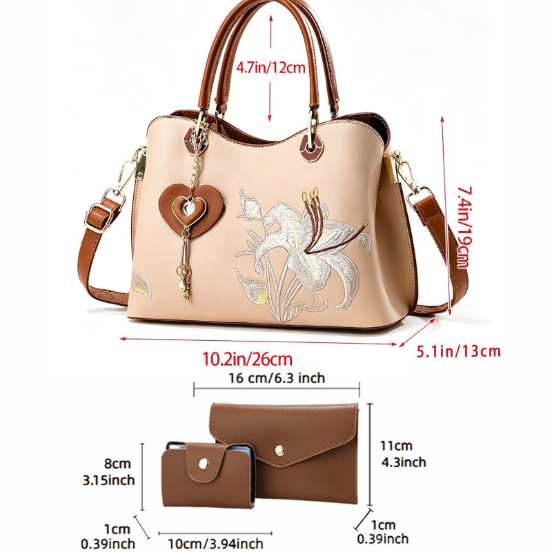 Bolsos bordados de estilo chin - Luxury Bags With Zipper reseña y precio