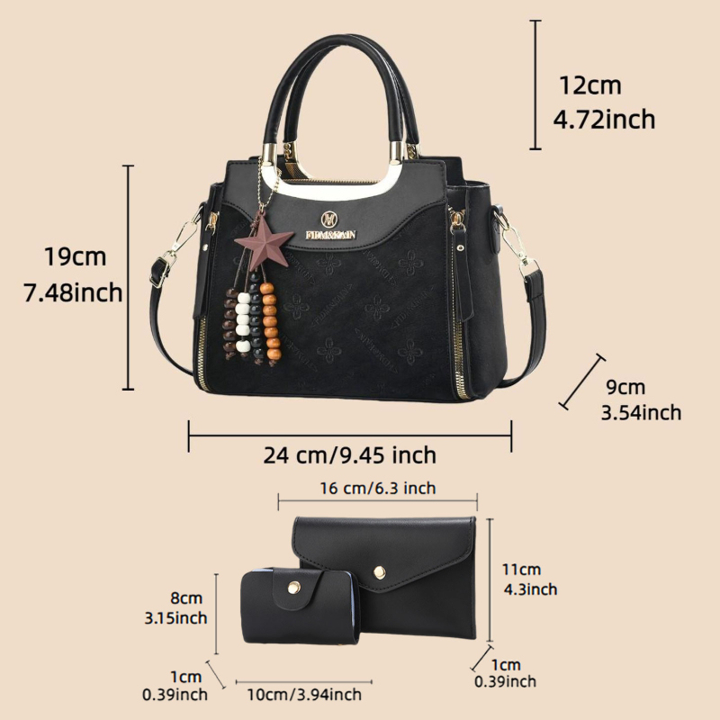 Bolso de mano elegante para mu - Luxury Bags With Zipper reseña y precio