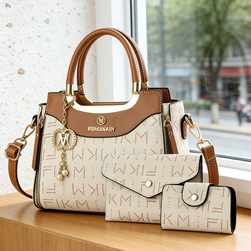 Conjunto de 3 piezas de bolsos - Luxury Bags With Zipper reseña y precio