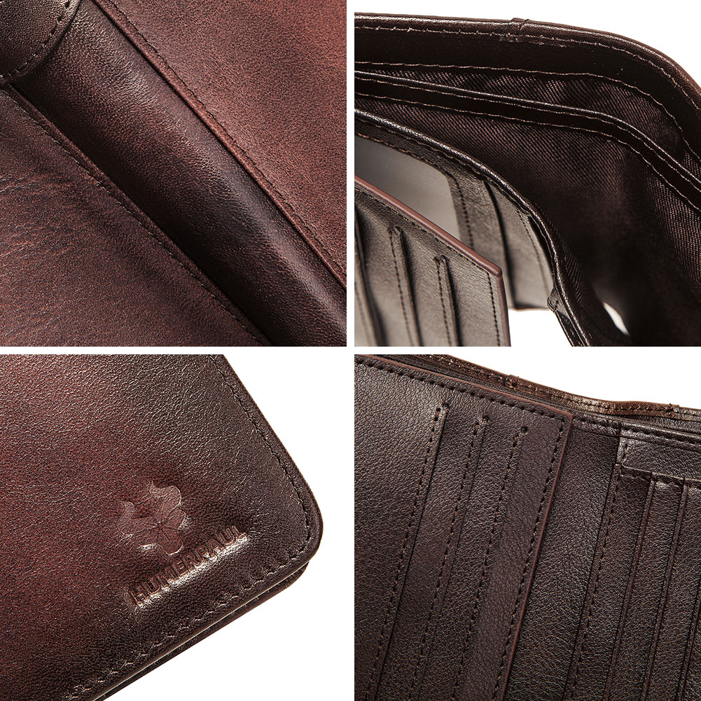 Cartera de cuero genuino para  - Luxury Bags Photos reseña y precio
