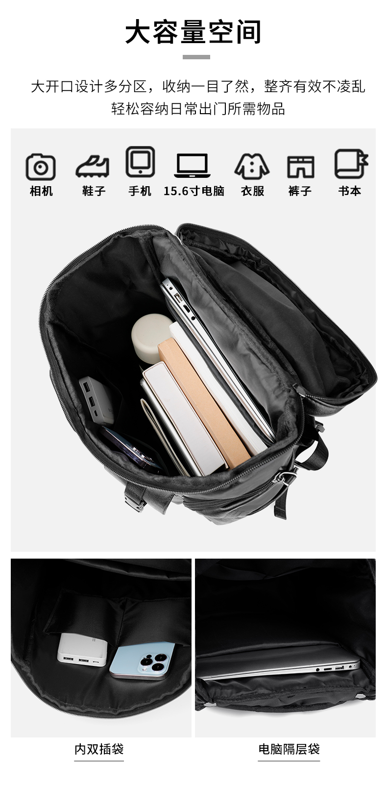 Mochilas Retro de moda, mochil - Luxury Bags With Zipper reseña y precio