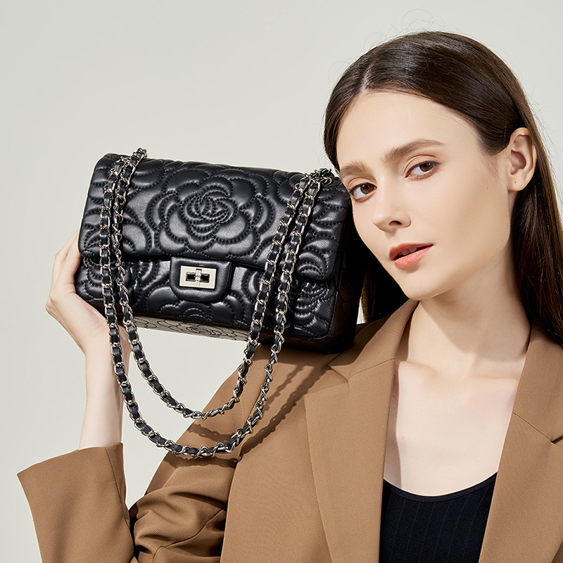 Bolso de hombro de piel de cor - Luxury Bags For School reseña y precio